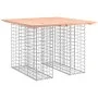 Gabion design garden bench Douglas fir wood 100x102x72 cm by vidaXL, garden benches - Ref: Foro24-834372, Price: 101,46 €, Di...