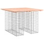 Gabionen-Design-Gartenbank aus Douglasie, 100 x 102 x 72 cm von vidaXL, Gartenbänke - Ref: Foro24-834372, Preis: 102,40 €, Ra...