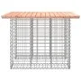 Gabion design garden bench Douglas fir wood 100x102x72 cm by vidaXL, garden benches - Ref: Foro24-834372, Price: 101,46 €, Di...