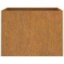 Corten steel planter 62x47x46 cm by vidaXL, Pots and planters - Ref: Foro24-821558, Price: 65,74 €, Discount: %
