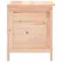 Gartentruhe aus massivem Tannenholz 50x49x56,5 cm von vidaXL, Aufbewahrungsboxen für den Außenbereich - Ref: Foro24-364748, P...