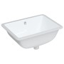 Rechteckiges Waschbecken aus weißer Keramik, 52 x 38,5 x 19,5 cm von vidaXL, Sinkt - Ref: Foro24-153726, Preis: 46,61 €, Raba...