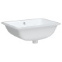 Rechteckiges Waschbecken aus weißer Keramik, 52 x 38,5 x 19,5 cm von vidaXL, Sinkt - Ref: Foro24-153726, Preis: 46,61 €, Raba...