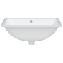 Rechteckiges Waschbecken aus weißer Keramik, 52 x 38,5 x 19,5 cm von vidaXL, Sinkt - Ref: Foro24-153726, Preis: 46,61 €, Raba...