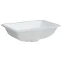 Lavabo de baño rectangular cerámica blanco 52x38,5x19,5 cm de vidaXL, Lavabos - Ref: Foro24-153726, Precio: 43,79 €, Descuent...