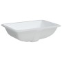 Rechteckiges Waschbecken aus weißer Keramik, 52 x 38,5 x 19,5 cm von vidaXL, Sinkt - Ref: Foro24-153726, Preis: 46,61 €, Raba...