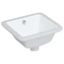 Lavabo de baño rectangular cerámica blanco 30,5x27x14 cm by vidaXL, Sinks - Ref: Foro24-153722, Price: 50,49 €, Discount: %