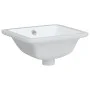 Lavabo de baño rectangular cerámica blanco 30,5x27x14 cm by vidaXL, Sinks - Ref: Foro24-153722, Price: 50,49 €, Discount: %