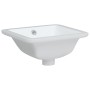 Lavabo de baño rectangular cerámica blanco 30,5x27x14 cm von vidaXL, Sinkt - Ref: Foro24-153722, Preis: 55,02 €, Rabatt: %