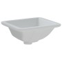 Lavabo de baño rectangular cerámica blanco 30,5x27x14 cm von vidaXL, Sinkt - Ref: Foro24-153722, Preis: 55,02 €, Rabatt: %