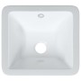Lavabo de baño rectangular cerámica blanco 30,5x27x14 cm von vidaXL, Sinkt - Ref: Foro24-153722, Preis: 55,02 €, Rabatt: %