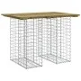 Gabion design garden bench impregnated pine wood 100x70x72cm by vidaXL, garden benches - Ref: Foro24-834367, Price: 109,70 €,...