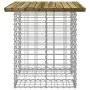 Gabion design garden bench impregnated pine wood 100x70x72cm by vidaXL, garden benches - Ref: Foro24-834367, Price: 109,70 €,...