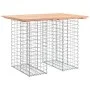 Gabion design garden bench solid pine wood 100x70x72 cm by vidaXL, garden benches - Ref: Foro24-834366, Price: 77,60 €, Disco...