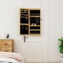 Espejo con joyero y luces LED para pared by vidaXL, Mirrors - Ref: Foro24-353243, Price: 88,81 €, Discount: %