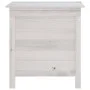 Solid wood garden chest white fir 50x49x56.5 cm by vidaXL, Outdoor storage boxes - Ref: Foro24-364749, Price: 84,77 €, Discou...