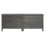 Solid spruce gray anthracite garden chest 150x50x56.5 cm by vidaXL, Outdoor storage boxes - Ref: Foro24-364758, Price: 164,69...