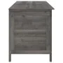 Massivholz Gartentruhe Tanne anthrazitgrau 150x50x56,5 cm von vidaXL, Aufbewahrungsboxen für den Außenbereich - Ref: Foro24-3...