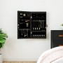 Spiegel mit Schmuckschatulle und LED-Leuchten für schwarze Wand von vidaXL, Spiegel - Ref: Foro24-353239, Preis: 70,42 €, Rab...