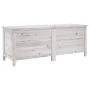 Solid wood garden chest white fir 150x50x56.5 cm by vidaXL, Outdoor storage boxes - Ref: Foro24-364757, Price: 173,24 €, Disc...