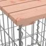 Gabion design garden bench Douglas fir wood 143x71x65.5cm by vidaXL, garden benches - Ref: Foro24-834378, Price: 157,34 €, Di...