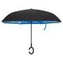 Schwarzer Regenschirm mit C-förmigem Griff, 108 cm von vidaXL, Regenschirm - Ref: Foro24-149142, Preis: 15,54 €, Rabatt: %
