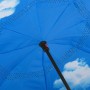 Black C-shaped handle umbrella 108 cm by vidaXL, Umbrella - Ref: Foro24-149142, Price: 17,12 €, Discount: %