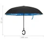 Schwarzer Regenschirm mit C-förmigem Griff, 108 cm von vidaXL, Regenschirm - Ref: Foro24-149142, Preis: 15,54 €, Rabatt: %
