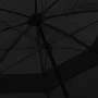 Black umbrella 130 cm by vidaXL, Umbrella - Ref: Foro24-149140, Price: 22,65 €, Discount: %