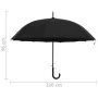Automatikschirm schwarz 120 cm von vidaXL, Regenschirm - Ref: Foro24-149139, Preis: 18,08 €, Rabatt: %