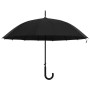 Paraguas automático negro 105 cm