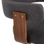 Barhocker, 2 Einheiten, gebogenes Holz, dunkelgrau und Stoff von vidaXL, Küchenhocker - Ref: Foro24-327338, Preis: 195,11 €, ...