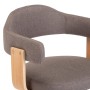 Barhocker 2 Einheiten aus gebogenem Holz und Stoff in Grau-Taupe von vidaXL, Küchenhocker - Ref: Foro24-327339, Preis: 201,33...