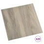 Selbstklebender Bodenbelag 20 Stück taupegrau PVC 1,86 m² von vidaXL, Böden und Teppiche - Ref: Foro24-330157, Preis: 35,26 €...