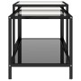 Mesita de centro 2 piezas vidrio templado negro de vidaXL, Mesas auxiliares - Ref: Foro24-331614, Precio: 111,74 €, Descuento: %