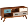 TV-Möbel mit 3 Schubladen aus massivem Akazienholz 110x35x50 cm von vidaXL, TV-Möbel - Ref: Foro24-247936, Preis: 182,46 €, R...