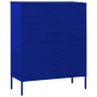 Armario de cajones de acero azul oscuro 80x35x101,5 cm | Foro24.es | Tu tienda online para hogar, jardín y más Foro24.es