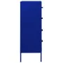 Dark blue steel drawer cabinet 80x35x101.5 cm by vidaXL, Drawers - Ref: Foro24-336199, Price: 188,83 €, Discount: %