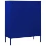 Dark blue steel drawer cabinet 80x35x101.5 cm by vidaXL, Drawers - Ref: Foro24-336199, Price: 188,83 €, Discount: %