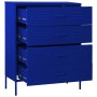 Armario de cajones de acero azul oscuro 80x35x101,5 cm | Foro24.es | Tu tienda online para hogar, jardín y más Foro24.es