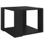 Mesa de centro de madera contrachapada negro 40x40x30 cm de vidaXL, Mesas de centro - Ref: Foro24-806311, Precio: 24,22 €, De...