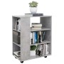 Betongrauer Sperrholz-Rollschrank 60x35x75 cm von vidaXL, Schließfächer und Lagerschränke - Ref: Foro24-808453, Preis: 59,41 ...