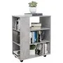 Betongrauer Sperrholz-Rollschrank 60x35x75 cm von vidaXL, Schließfächer und Lagerschränke - Ref: Foro24-808453, Preis: 58,49 ...