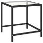 2-teiliger Couchtisch aus gehärtetem schwarzem Glas von vidaXL, Seitentische - Ref: Foro24-331615, Preis: 113,99 €, Rabatt: %