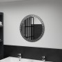 Espejo de pared de vidrio templado 60 cm