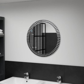 Espejo de pared de vidrio templado 60 cm