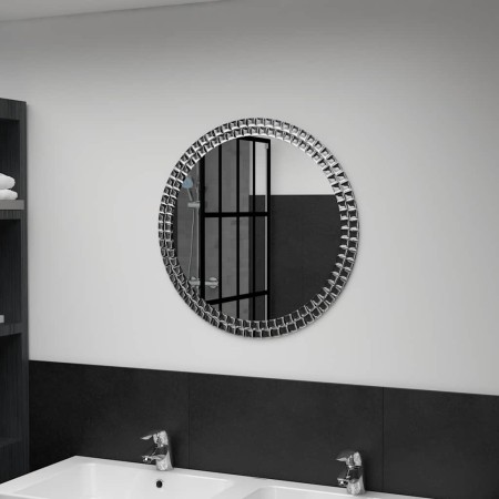 Espejo de pared de vidrio templado 60 cm