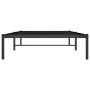 Estructura de cama de metal negro 100x200 cm de vidaXL, Camas y somieres - Ref: Foro24-350841, Precio: 66,88 €, Descuento: %