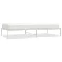 Bettgestell aus weißem Metall, 100 x 200 cm von vidaXL, Betten und Lattenroste - Ref: Foro24-350908, Preis: 76,77 €, Rabatt: %