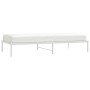 Estructura de cama de metal blanca 100x200 cm de vidaXL, Camas y somieres - Ref: Foro24-350908, Precio: 78,27 €, Descuento: %